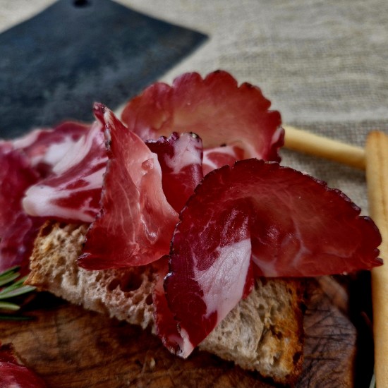 Coppa - ceafa de porc crud-uscata, 100g (feliat) Coppa - ceafa de porc crud-uscata, 100g (feliat)