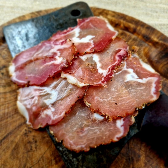 Lomo - Muschi de porc crud-uscat, 100g (feliat) Lomo - Muschi de porc crud-uscat, 100g (feliat)