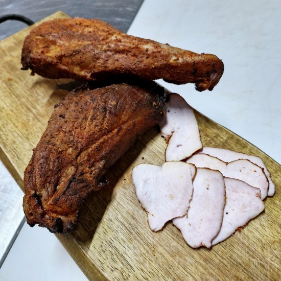 Piept de curcan, marinat si afumat (feliat), 100g Piept de curcan, marinat si afumat (feliat), 100g